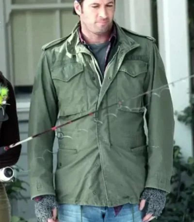 Luke Danes Gilmore Girls Green Cotton Jacket