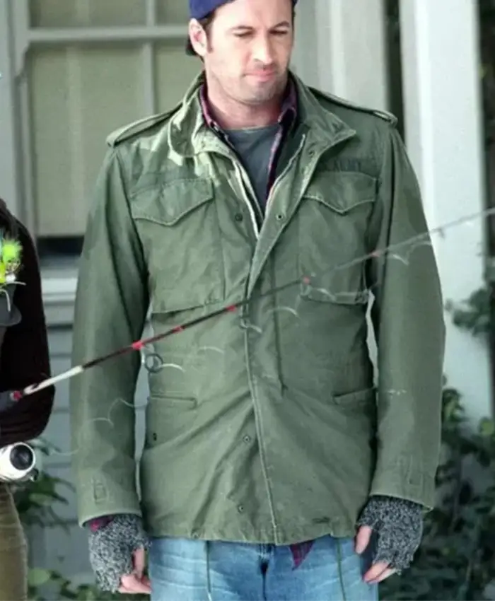 Luke Danes Gilmore Girls Green Cotton Jacket Luke Danes Gilmore Girls Green Cotton Jacket
