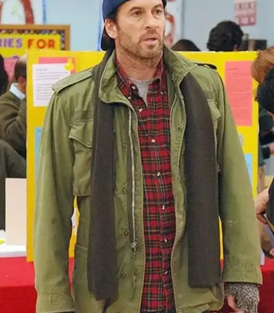 Luke Danes Gilmore Girls Green Cotton Jacket