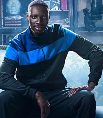 Assane Lupin S03 Tricolor Track Jacket
