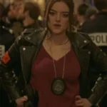 Lupin S03 Vidal Black Biker Leather Jacket
