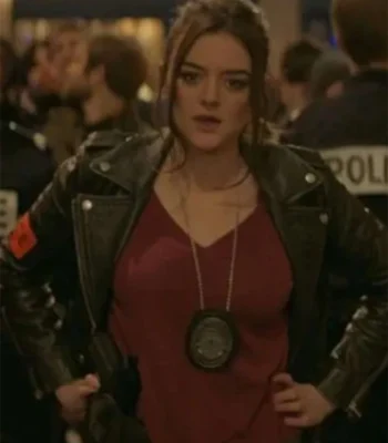 Lupin S03 Vidal Black Biker Leather Jacket