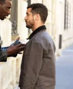 Lupin S03 Youssef Guedira Grey Cotton Jacket