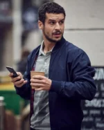 Lupin Youssef Guedira Bomber Black Jacket
