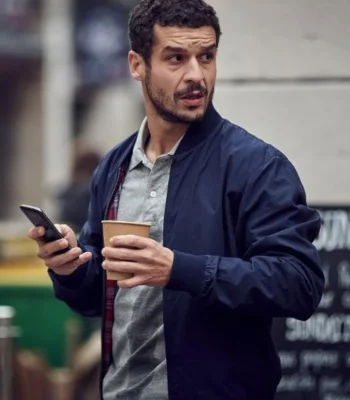 Lupin Youssef Guedira Bomber Black Jacket