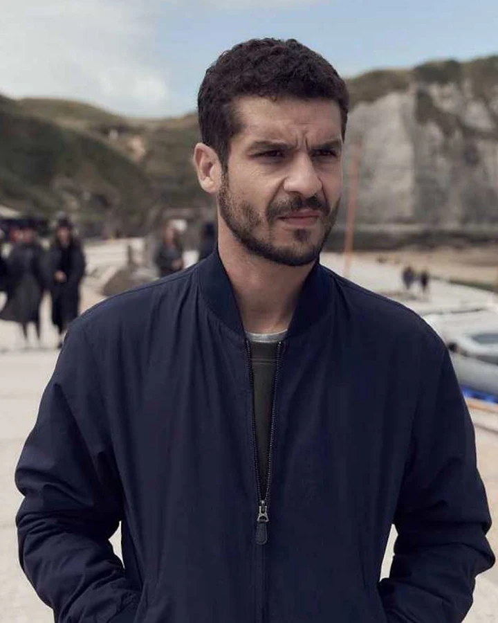 Lupin Youssef Guedira Bomber Black Jacket Lupin Youssef Guedira Bomber Black Jacket