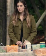 M3GAN 2023 Allison Williams Green Coat