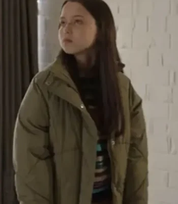 M3GAN Violet McGraw Green Puffer Jacket