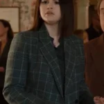 Mabel Mora Only Murders in the Building Tartan Jacket