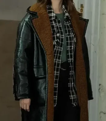 Mabel Mor Only Murders In The Building Shearling Coat