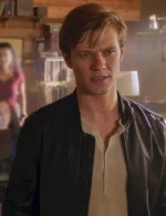 MacGyver S04 Angus Black Cotton Bomber Jacket