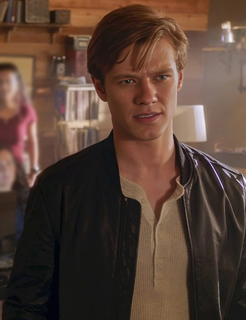 MacGyver S04 Angus Black Cotton Bomber Jacket MacGyver S04 Angus Black Cotton Bomber Jacket