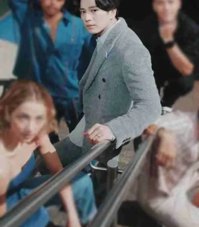 Mackenyu One Piece Grey Suit