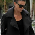 Mad Max Fury Road Charlize Theron Black Wool Jacket