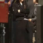 Dakota Johnson Madame Web 2024 Long Coat