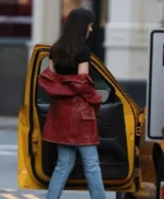 Madame Web Dakota Johnson Leather Jacket