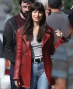 Madame Web Dakota Johnson Leather Jacket
