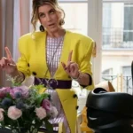 Emily In Paris S03 Madeline Yellow Coat