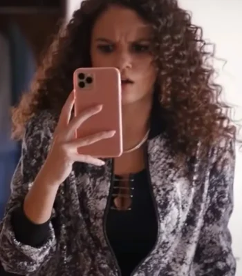 Madison Pettis He’s All That Alden Pierce Jacket