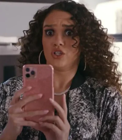 Madison Pettis He’s All That Alden Pierce Jacket