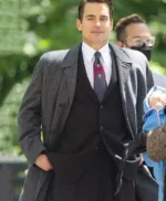 Maestro 2023 Matt Bomer Grey Trench Coat