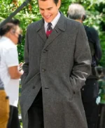 Maestro 2023 Matt Bomer Grey Trench Coat