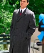 Maestro 2023 Matt Bomer Grey Trench Coat