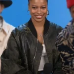 Magazine Dreams Taylour Paige Black Bomber Jacket