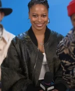 Magazine Dreams Taylour Paige Black Bomber Jacket