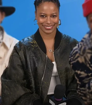 Magazine Dreams Taylour Paige Black Bomber Jacket