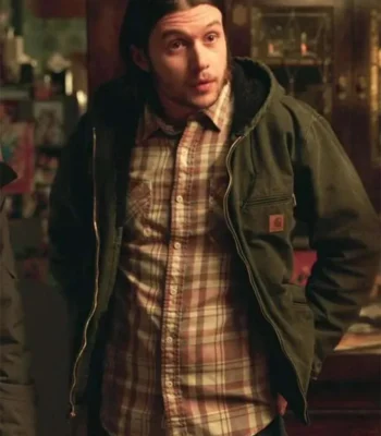 Maid 2021 Sean Green Hooded Collar Jacket