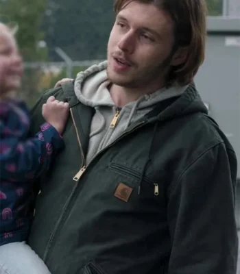 Maid 2021 Sean Green Hooded Collar Jacket
