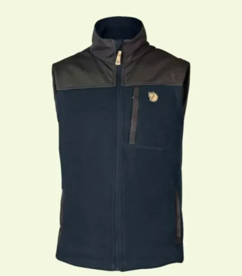 Maid Nate Blue and Brown Cotton Vest