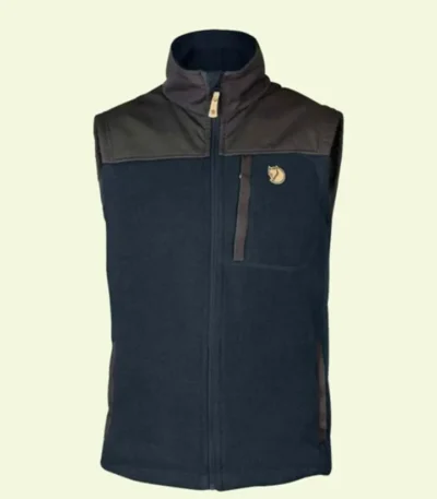 Maid Nate Blue and Brown Cotton Vest