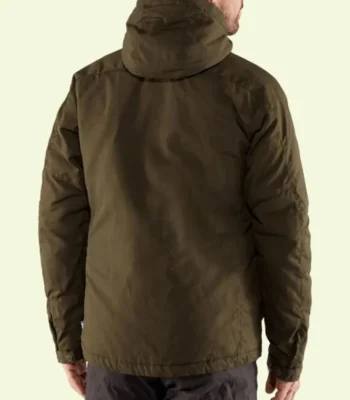 Maid Nate Green Hooded Collar Jacket