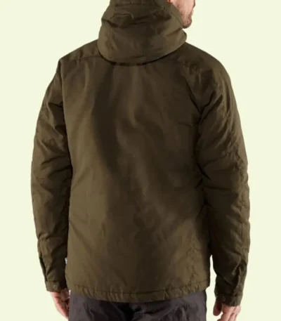Maid Nate Green Hooded Collar Jacket
