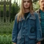 Maisie Lockwood Jurassic World 3 Blue Denim Trucker Jacket