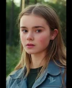 Maisie Lockwood Jurassic World 3 Blue Denim Trucker Jacket