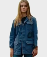 Maisie Lockwood Jurassic World 3 Blue Denim Trucker Jacket