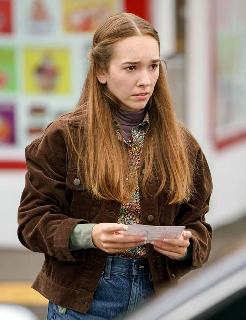 Manifest Angelina Meyer Season 03 Corduroy Brown Jacket Manifest Angelina Meyer Season 03 Corduroy Brown Jacket