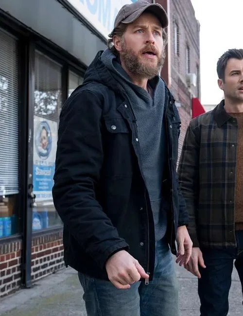 Manifest S04 Ben Stone Black Jacket Manifest S04 Ben Stone Black Jacket