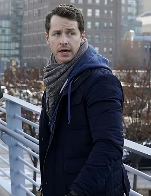 Manifest Ben Stone Cotton Blue Jacket Manifest Ben Stone Cotton Blue Jacket