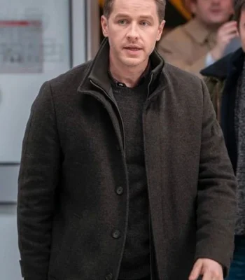 Manifest Ben Stone Black Wool Coat