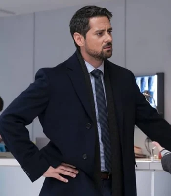 Manifest Det Jared Williams Wool Blue Coat