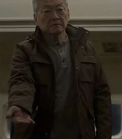 Manifest S04 Henry Kim Brown Jacket