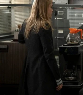 Manifest Michaela Stone Grey Trench Coat