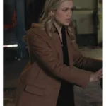 Manifest Michaela Stone Wool Brown Coat