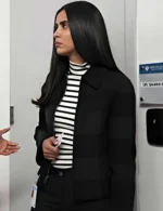 Manifest Saanvi Bahl Plaid Fleece Jacket