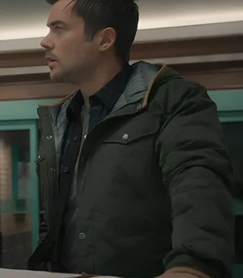 Manifest Zeke Landon Green Cotton Jacket