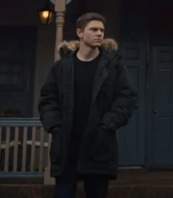 Mare of Easttown Detective Colin Zabel Black Jacket